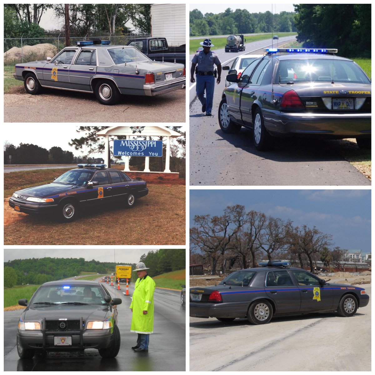 MSHwyPatrol's tweet image. MHP bids farewell to an old friend the Ford Crown Victoria. Trooper Justin Poulos turns in the last car of the fleet. The “Crown Vic” has honorably served the Mississippi Highway Patrol for over 30 years and we hate to see her go. #CrownVic #TheWorkHorseoftheLawMan