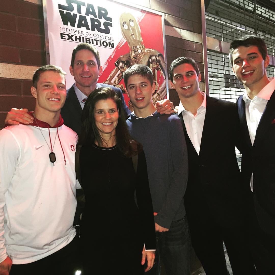 UNC_BearsFB's tweet image. Good morning Bear fans! Not only do we welcome @87ed to our family today, but the whole McCaffrey family. 🐻🏈 #GoUNCBears #BigSkyFB