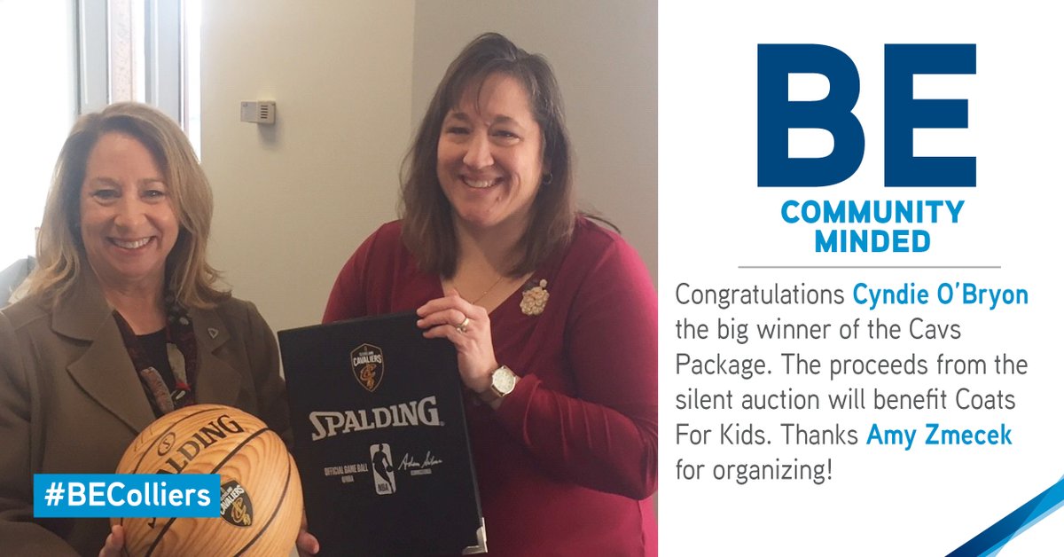 collierscle's tweet photo. Big thank you to Bedrock Real Estate Services for donating this awesome prize for our silent auction! The proceeds benefit Coats for Kids! #collierscle #BEColliers @BedrockRES #CoatsForKids #colliersforgood @cyndieob https://t.co/6cnh2HLRk0