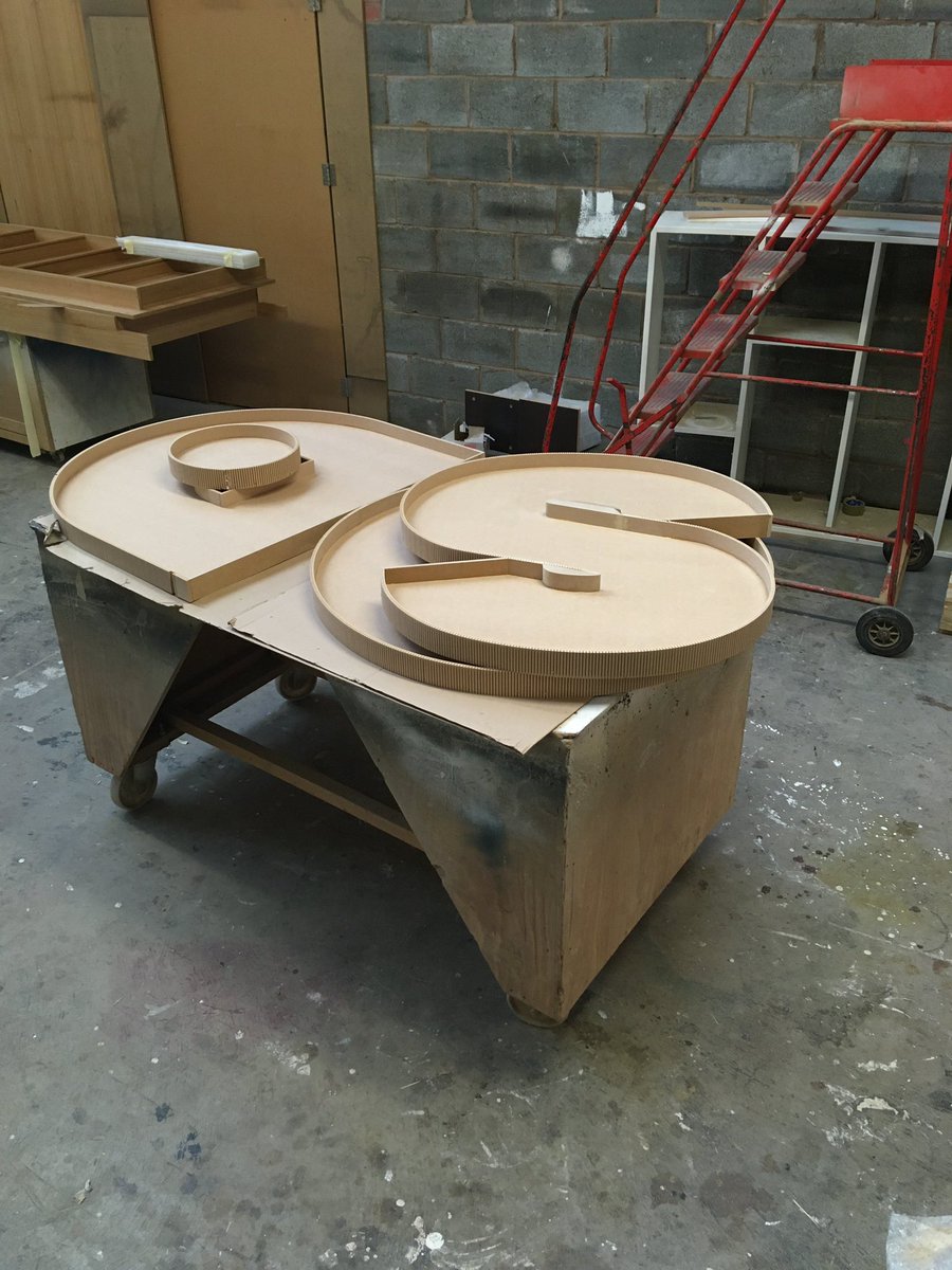 Lignify1's tweet image. Contemporary wall panelling being produced in the workshop today! Great result, now awaiting the accompanying letters then off to site for installation #madeinlancashire #illuminating