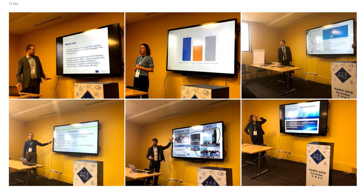 mposada_s's tweet image. A great thanks to all speakers presenting in the Public sector sessions that #APIs4DGov team organised in the #apidaysparis2019. We&apos;ve loved to learned about API-enabled digital ecosystems from a government perspective (EU, national, regional and local). @lvaccari