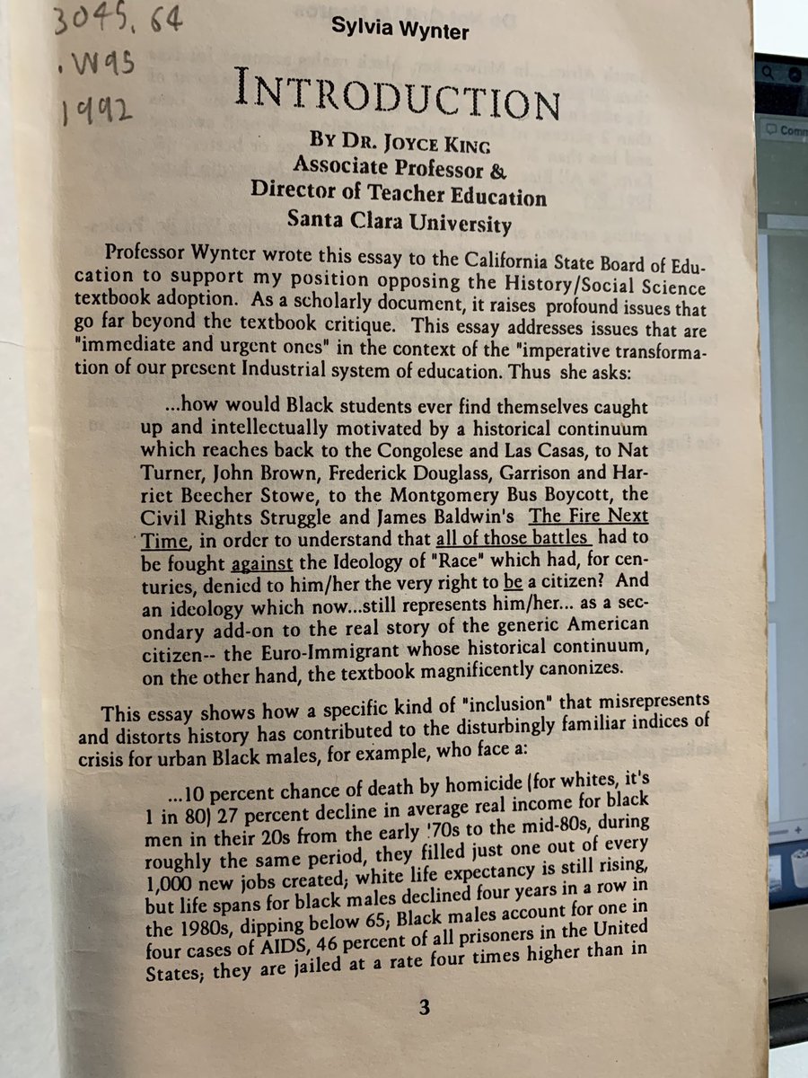 buried_lede's tweet photo. I *finally* got my hands on this book, which has been called Sylvia Wynter’s most neglected work and I.. I’m just...I’ve never wanted to earn overdue fees like I do today. Shout out to Inter-library loans! This came all the way from Santa Clara university in CA. https://t.co/flqXhu7c8B