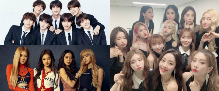 SerieTV46's tweet photo. #BTS (multriple songs), #BLACKPINK (with "Kill This Love") and now #LOONA (with "365") are the only Kpop groups to entered the top 3 on iTunes US songs 🇺🇸. 👏👏🎉🎉 https://t.co/Xq9rOzurio