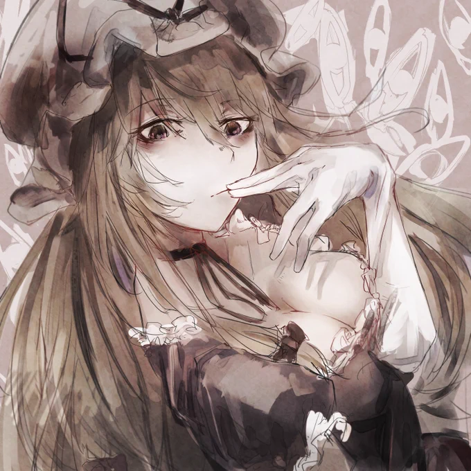 #深夜の真剣お絵描き60分一本勝負
八雲さん 