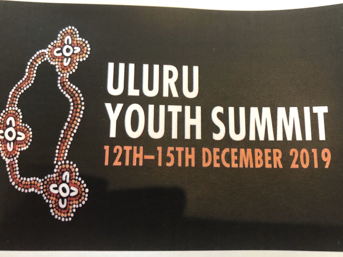 Bring on the next 2 days! Ready for it! Watch this space! #UluruYouthSummit