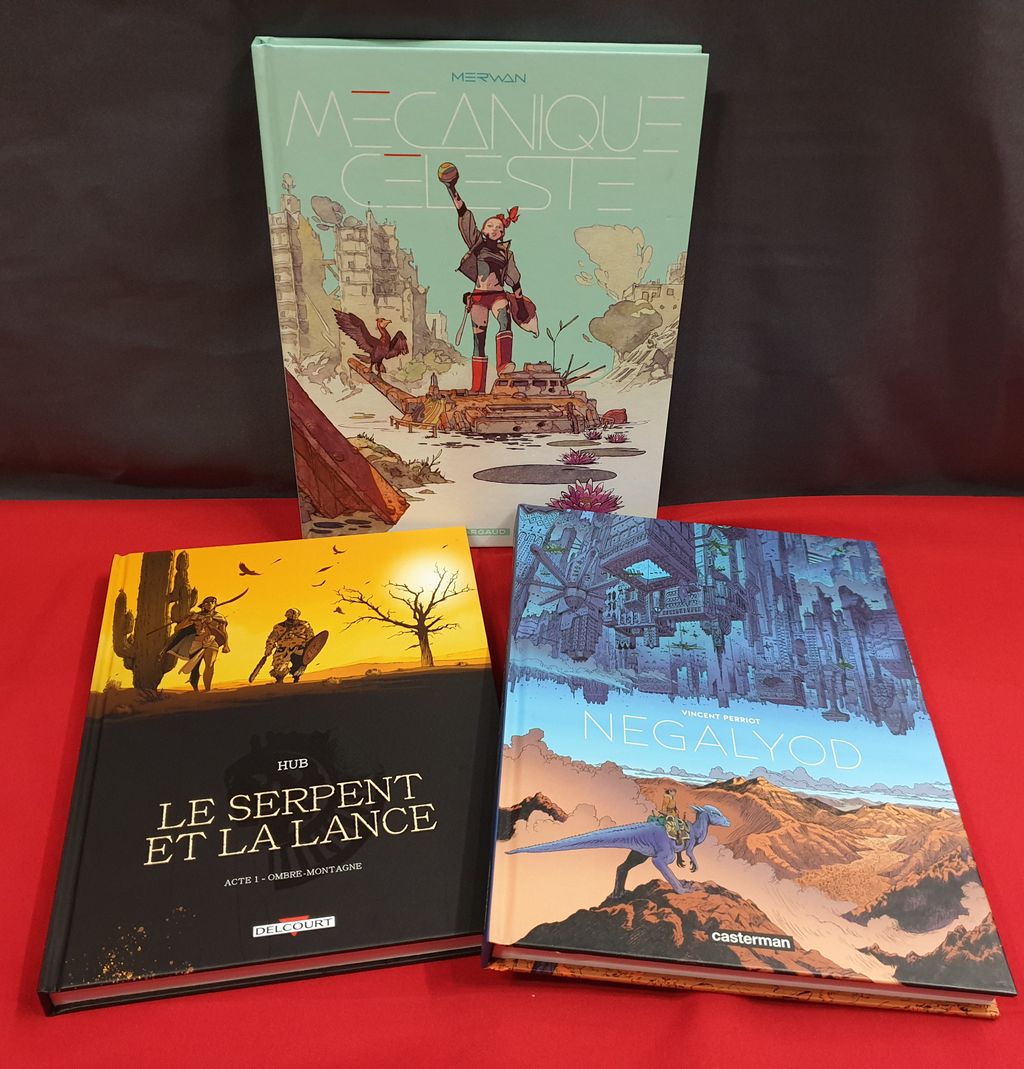 MatiereGrise_BD's tweet image. 🎄C'est bientôt Noël🎄
C'est pourquoi vos librairies vous proposent de découvrir leurs coups de ❤️
On enchaîne avec le rayon roman graphique !