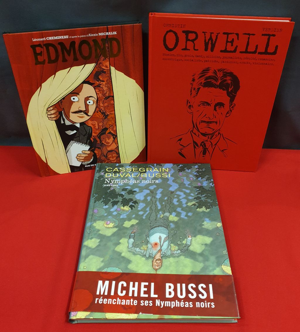 MatiereGrise_BD's tweet image. 🎄C'est bientôt Noël🎄
C'est pourquoi vos librairies vous proposent de découvrir leurs coups de ❤️
On enchaîne avec le rayon roman graphique !