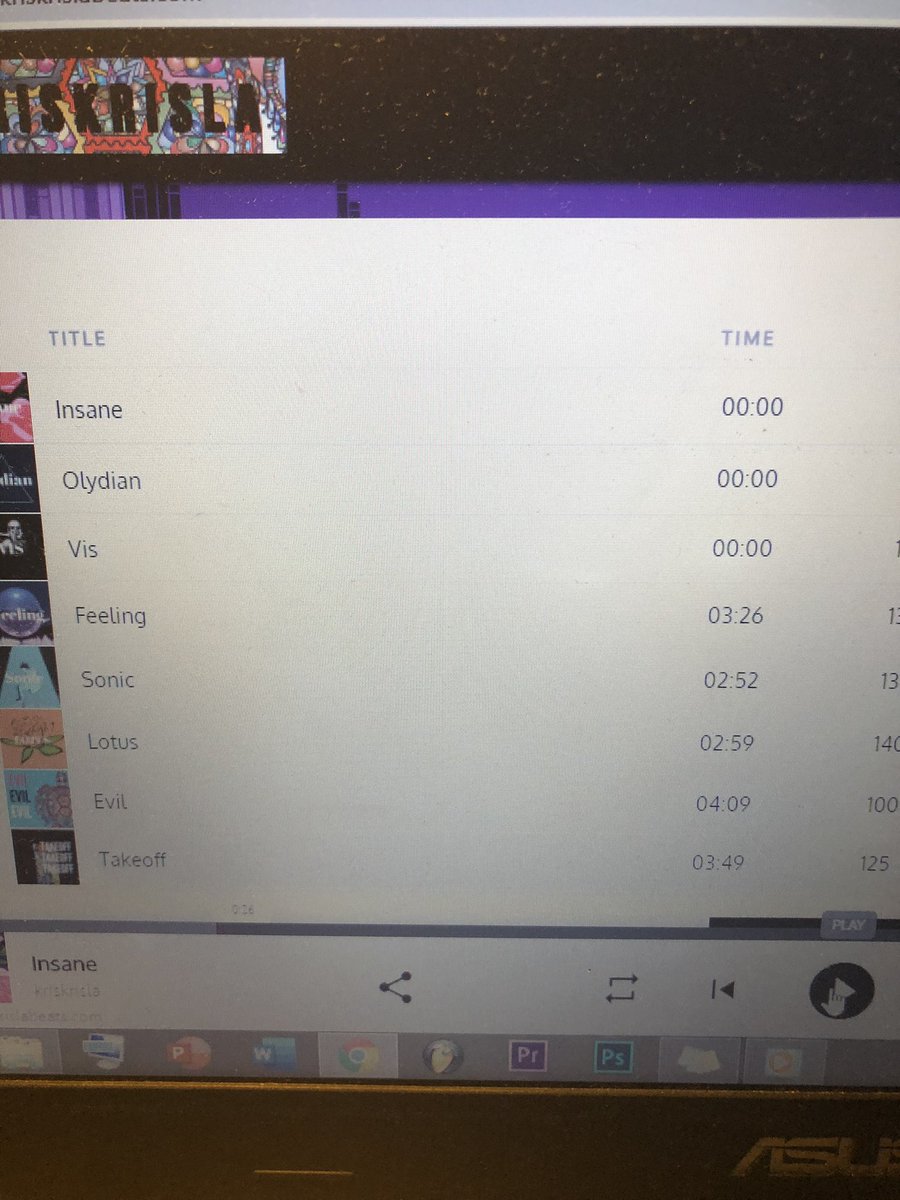 I really enjoy the beatstars studio app.
However I noticed when uploading beats from the app that the time appears wrongly on the pro page. It still plays fine it’s just a small detail. Can you guys take a look at it? 
<a href="/BeatStars/">BeatStars</a> <a href="/AbeBatshon/">Ibrahim “Abe” Batshon</a>