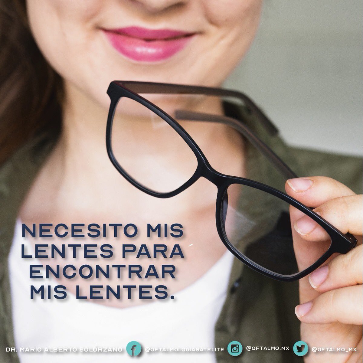 Típico de personas que usamos lentes. ¿Qué otras cosas son típicas al usar lentes?

#SaludVisual #Miopia #Hipermetropia #CirugiaLaser #VerBien #Cornea #Catarata #Glaucoma #Oculoplastica #Blefaroplastia #Botox #Oftalmologia #VisionCenter #Anteojos @satelucos @cdmxRT #LomasVerdes