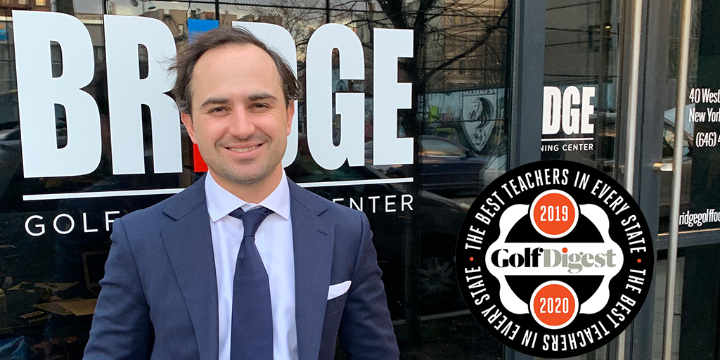 Congrats to Michael Sweeney, our PGA Director of Golf, for making <a href="/GolfDigest/">Golf Digest</a>'s list of the best golf instructors in New York. He's working every day with our young men in #Harlem, and he’s available for private lessons too. Book here: bit.ly/2mBjCgM <a href="/msweeneyg/">Mike Sweeney</a>