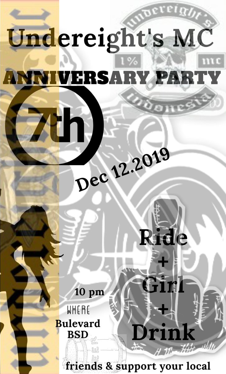 P80mc's tweet image. Happy Anniversary 7th undereight's MC Indonesia 

#indonesia #bikegengs #ride #beer #girl #motorcycleclub #onepercenter #clubmotor #clubmotorindonesia #clubmotorjakarta #motherchapter #UFFU #FUUF #bike #ride #party #bsd