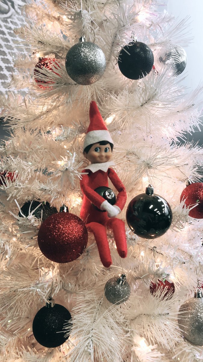 vardata's tweet image. Cousin Eddie spent the evening decorating the office and now he won’t come down from the tree! That’s ok, we will let him relax for a little bit. He’s spreading the holiday cheer at Vardata. #elfontheshelf