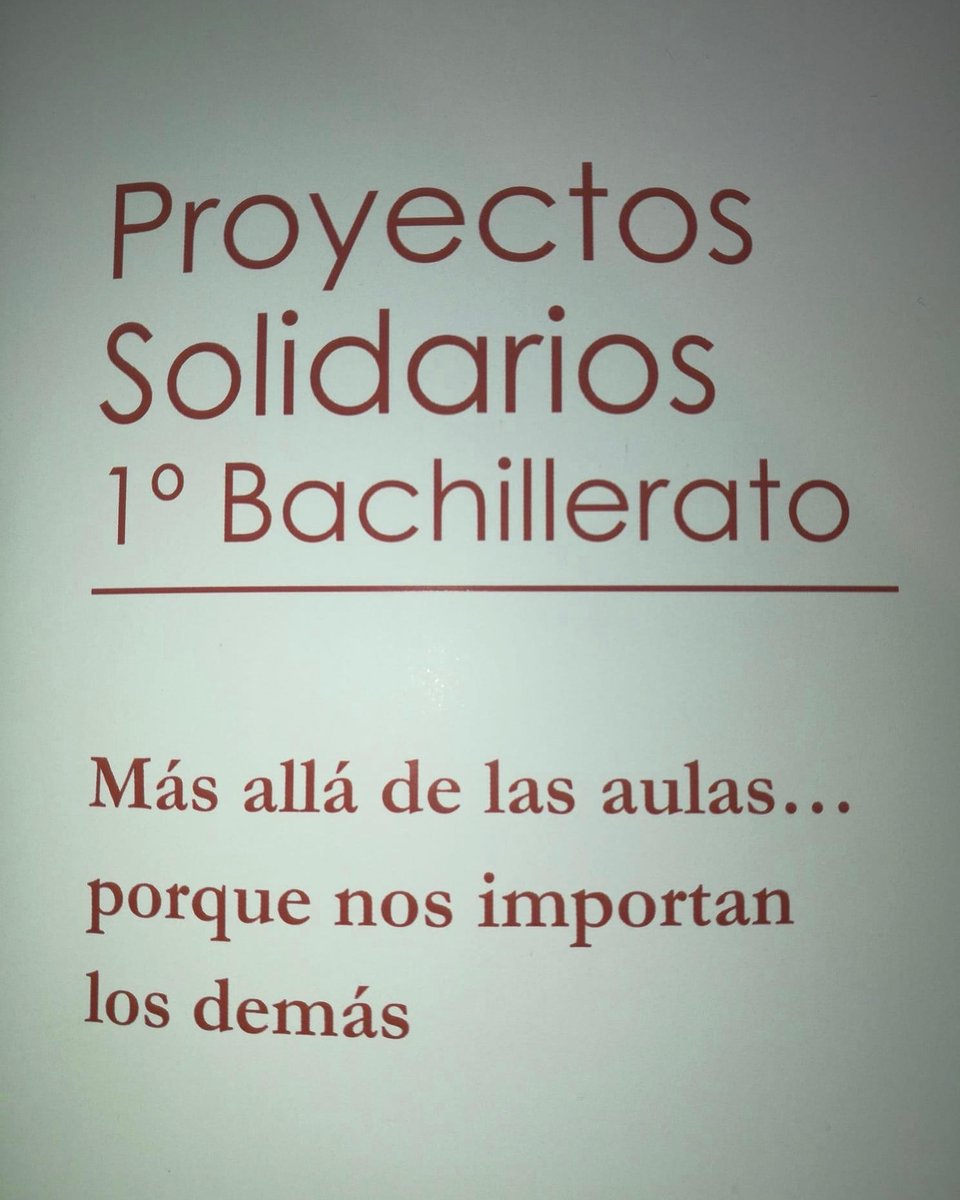 CValdefuentes's tweet photo. Los alumnos de 1° de Bachillerato, desde la asignatura de Religión, están haciendo una serie de proyectos para ayudar a los demás. Si queréis más información, estarán esta tarde en el mercadillo. Todos podemos ayudar. https://t.co/EYJXksJjrl