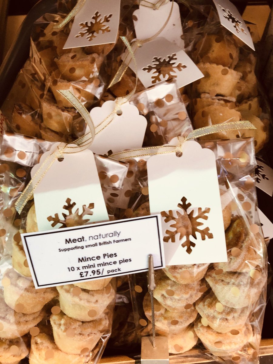 MeatNaturally's tweet image. Last orders for Christmas is this weekend, don’t forget the best mince pies!