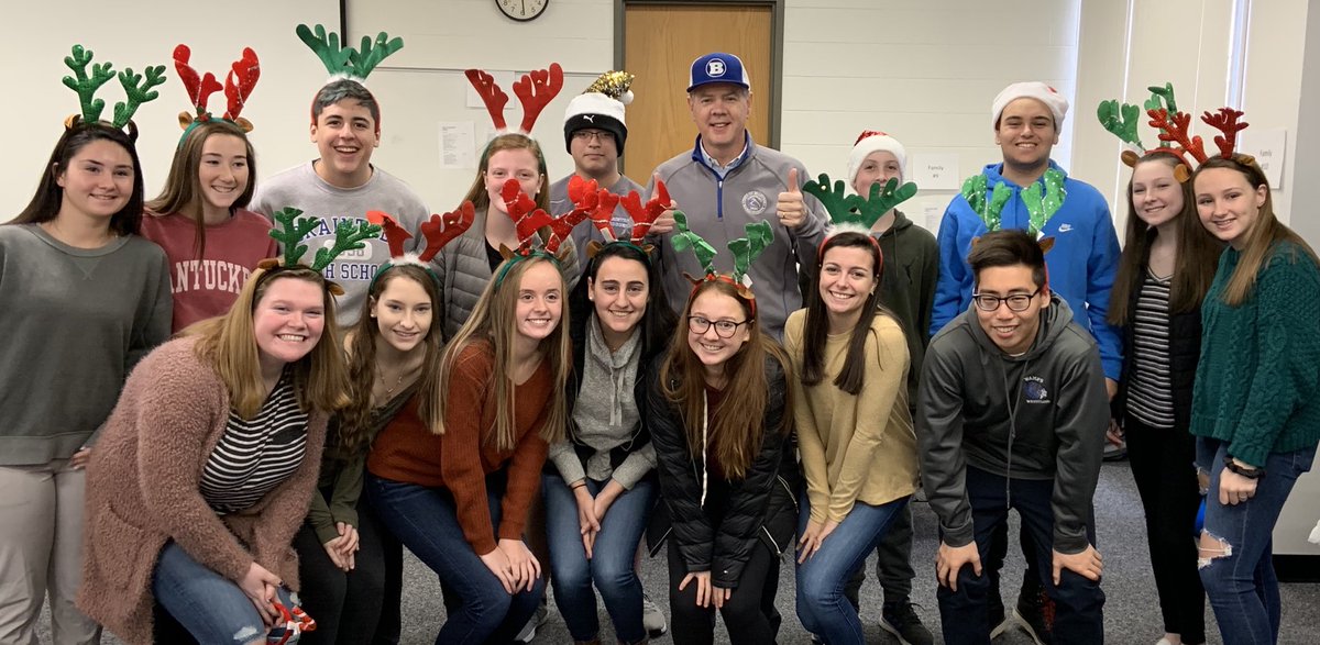 A huge BHS thank you to Mayor Sullivan for visiting this morning, and for sharing his thoughts about service and pride - thank you for everything you’ve done!