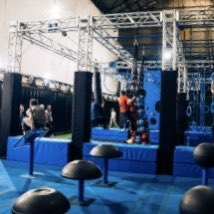 HPA team fun afternoon and Christmas celebration night out. Ninja warrior course is first up!