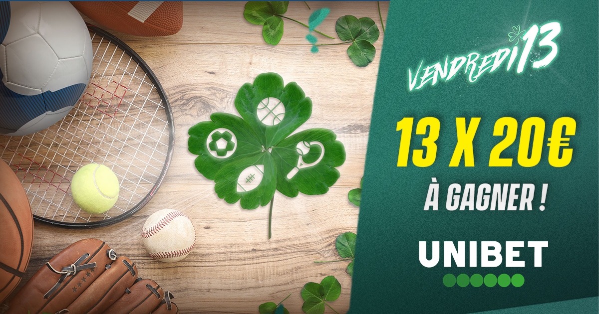 UnibetFrance's tweet image. 🎁 Vous reprendrez bien un peu de Freebet pour ce #Vendredi13 ? 🍀

👉 RT + Follow @UnibetFrance

⏰ TAS à 17h 🤞