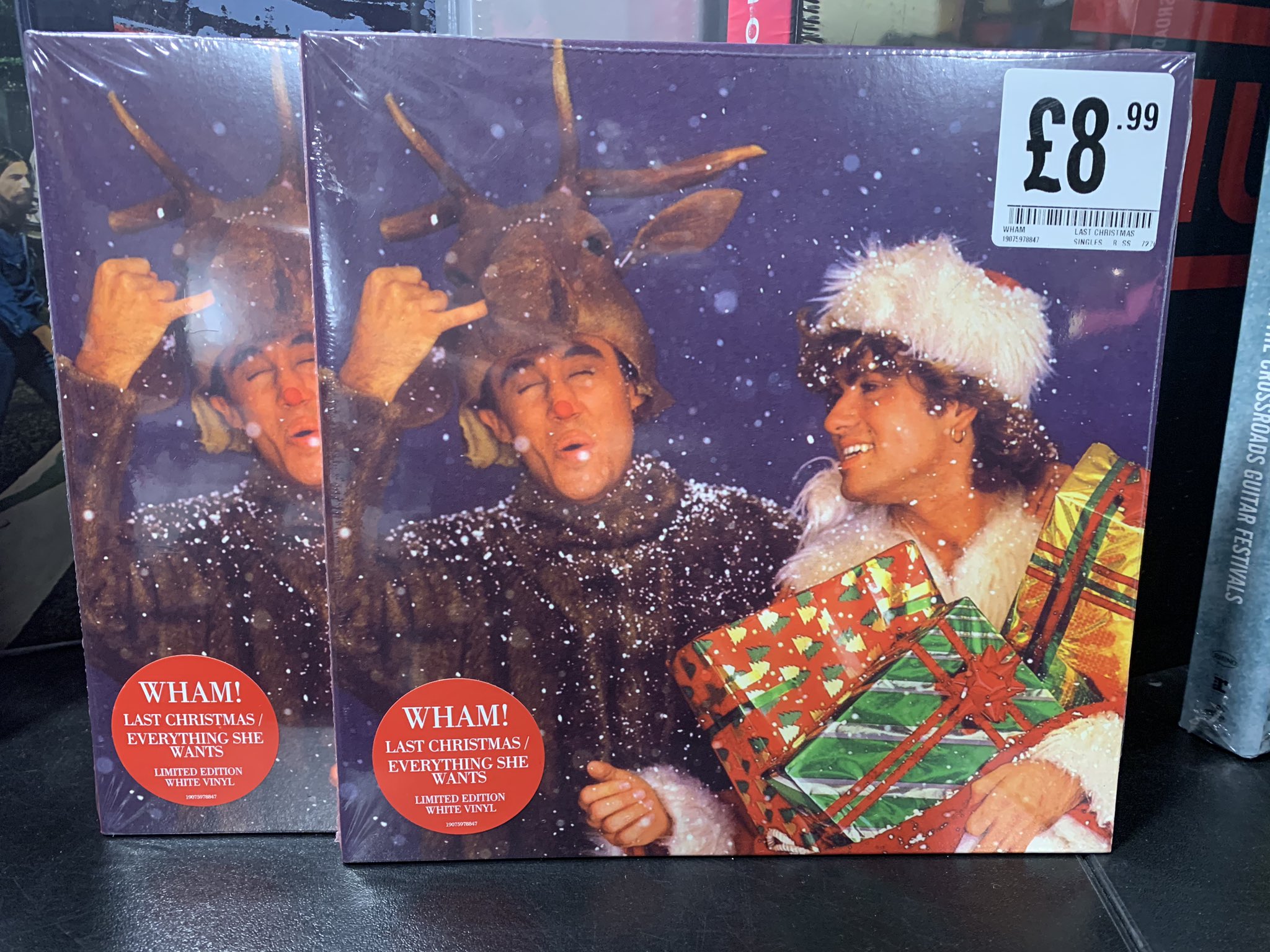 Hmv Telford We Ve Still Got A Couple Of These Super Limited White Vinyl Copies Of Wham S Last Christmas Be Quick