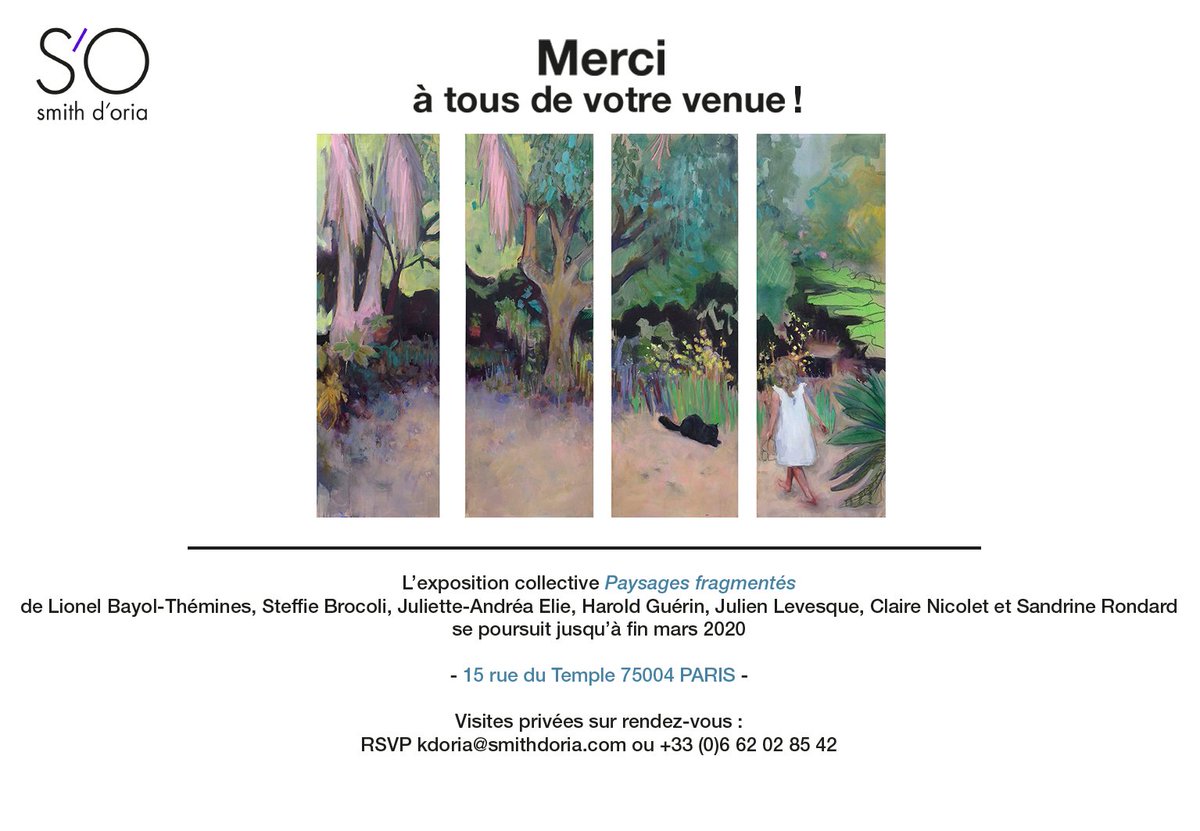 SO_SmithDOria's tweet photo. Un grand merci à tous ceux qui ont bravé la pluie et réussi à nous rejoindre, malgré les grèves, pour venir assister au vernissage ! L’exposition continue jusqu’à fin mars 2020 au 15 rue du Temple. 
#Exposition #Art #Mécénat https://t.co/1ozb7GSDt5