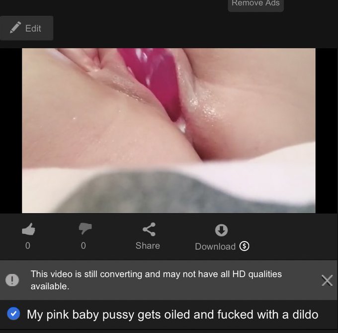 New video, if anyone&rsquo;s interested. Still no sound tho😬😢 Retweet if you think I should post more🤭  https://t<a href="/tag/horny"class="tags"><span>#horny</span></a><a href="/tag/nsfw"class="tags"><span>#nsfw</span></a><a href="/tag/slut"class="tags"><span>#slut</span></a><a href="/tag/nudes"class="tags"><span>#nudes</span></a>