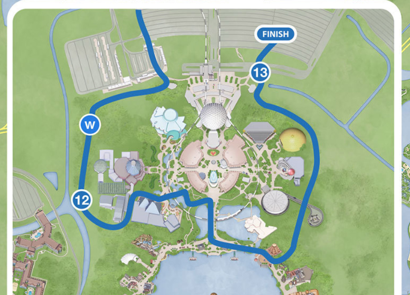 Bioreconstruct Course Map For Next Month S Walt Disney World Half Marathon Now Available New Backstage Finish Similar To Wine And Dine Half T Co Yp2pfrazdq T Co Bvz2xjbuax Twitter
