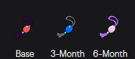 smallerlp12's tweet photo. Gestern im Stream habe ich die Sub-badges gezeichnet und hier sind sie ! https://t.co/8J6hCpQAG2