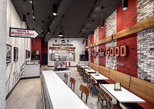 Gra_World's tweet photo. @KFC has unveiled a new urban inline #restaurant #design in the #Bronx, #NewYork. 🍟

The new design gives the #brand a modern #look that, at the same time, captures the Colonel’s  #vintage flavor! 🍗

👉 Read the complete news: https://t.co/P72LYW51ED https://t.co/pXMjkrRVIg