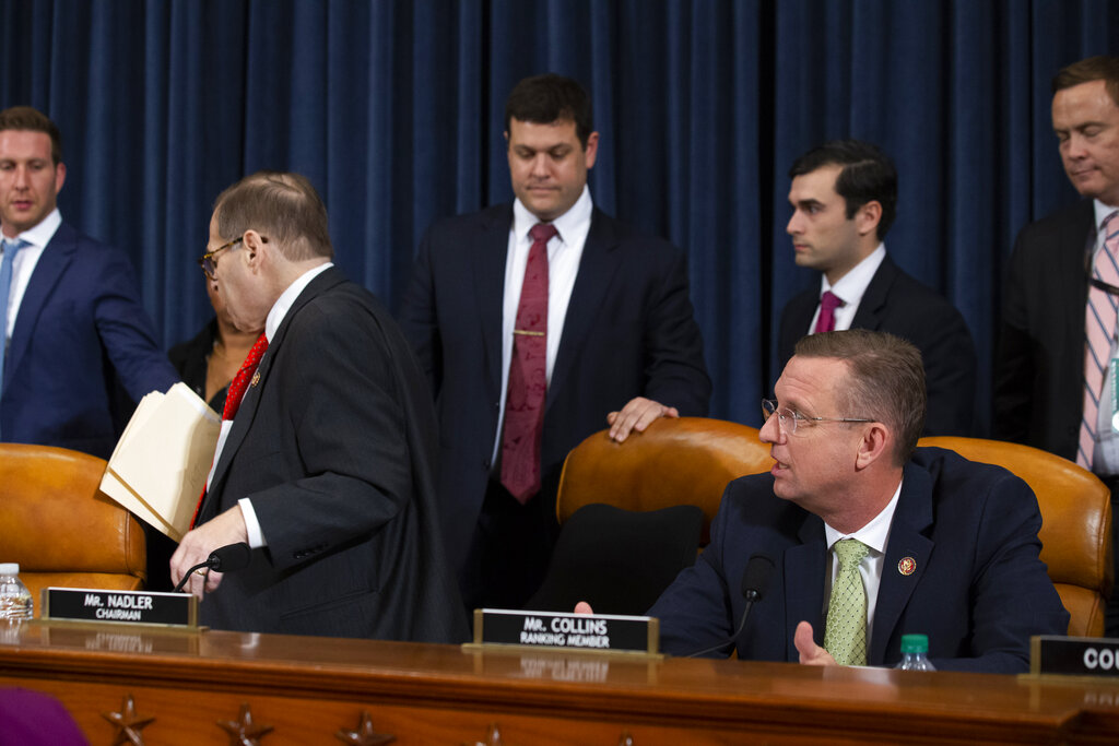 SentinelCOAlert's tweet image. BREAKING: House panel approves 2 Trump #impeachment charges — Colo. Reps: Buck, no; Neguse, yes | Sentinel Colorado ow.ly/lx6r50xztdo #TrumpImpeachment