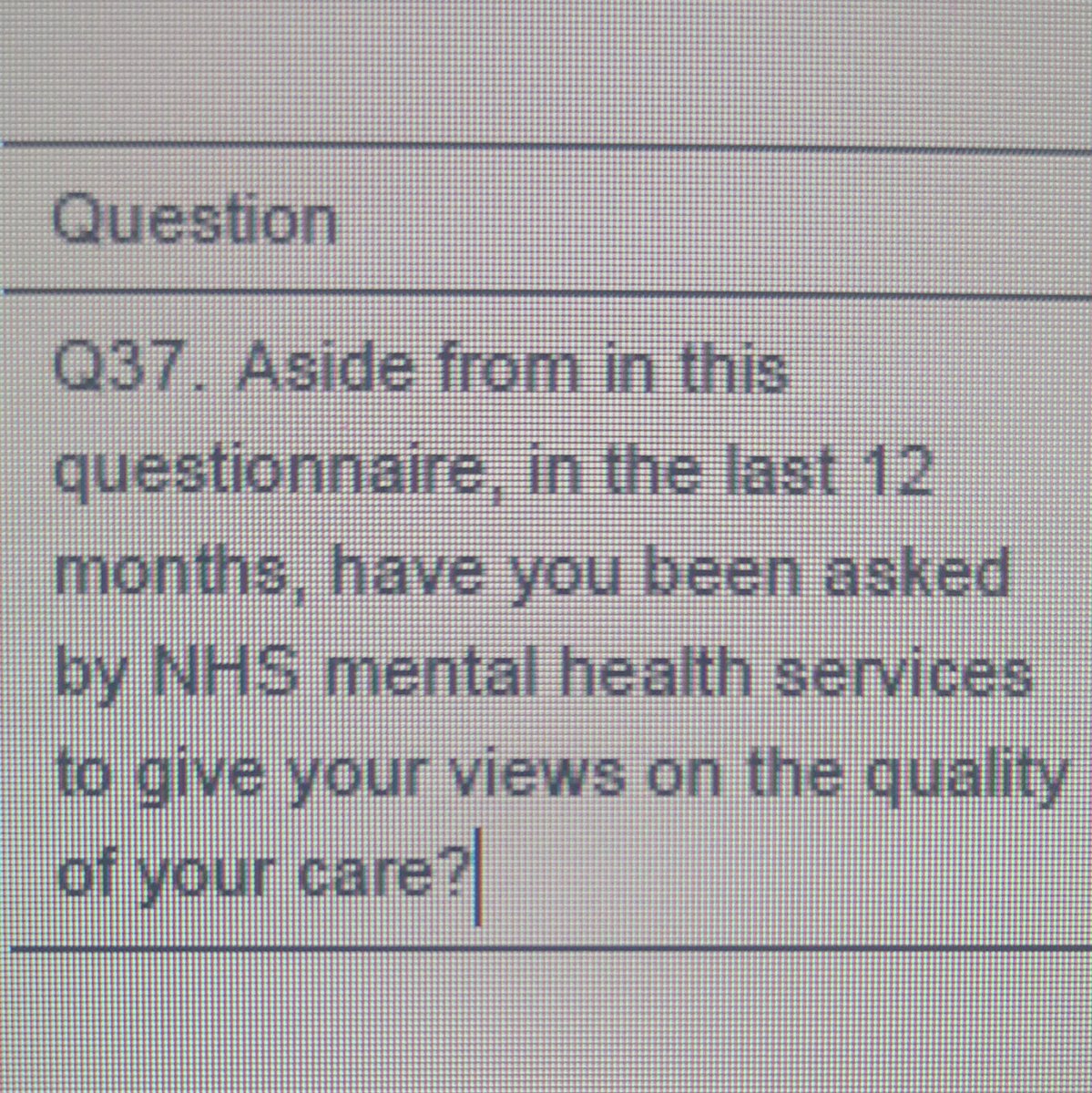 ajgaskin's tweet photo. Herein lies the driving force behind our #NottsPCX review work with community services - we scored 2/10 for this in the national community #mentalhealth survey. No blame, it's not an easy task to capture #feedback from ppl seen at home, but we can, & we will, do better than this! https://t.co/kWgqXzT0ki