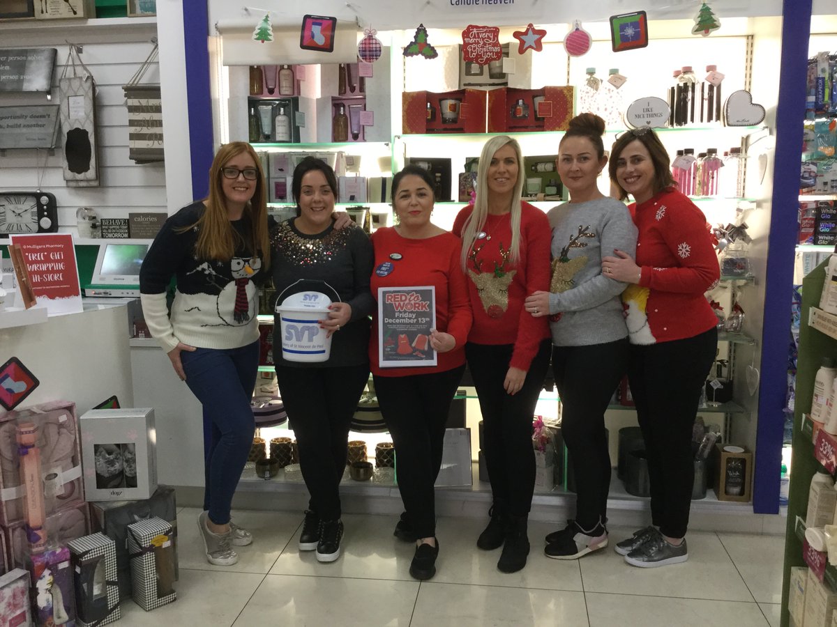 mulliganchemist's tweet photo. @wlrfm @waterfordcc @wlrfm @svp_ireland #redtowork https://t.co/4IrBOejxih