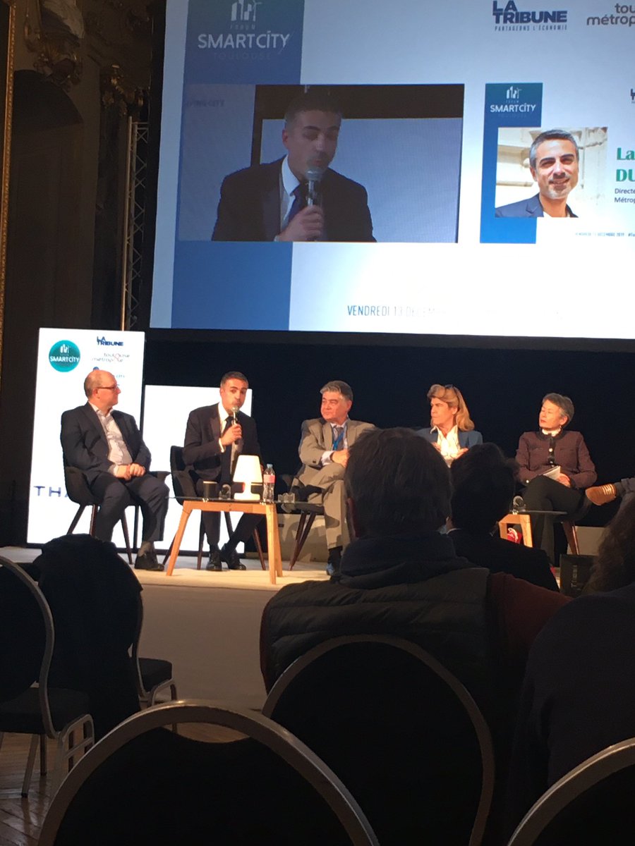 #ForumSmartCity à Toulouse <a href="/DucommunLaurent/">Laurent Ducommun</a> en représentant de@GRDF sur les problematiques de mobilité urbaine