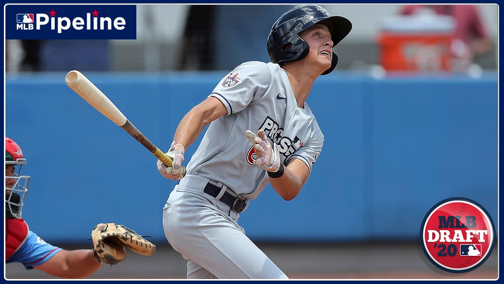California prep OF and <a href="/TexasBaseball/">Texas Baseball</a> commit Petey Halpin saw his stock increase with a strong showing during the @MLBPDP and could further rise up #MLBDraft boards with a hot spring. Read more about Halpin on the Top 100 #MLBDraft prospects list: atmlb.com/363kEpl
