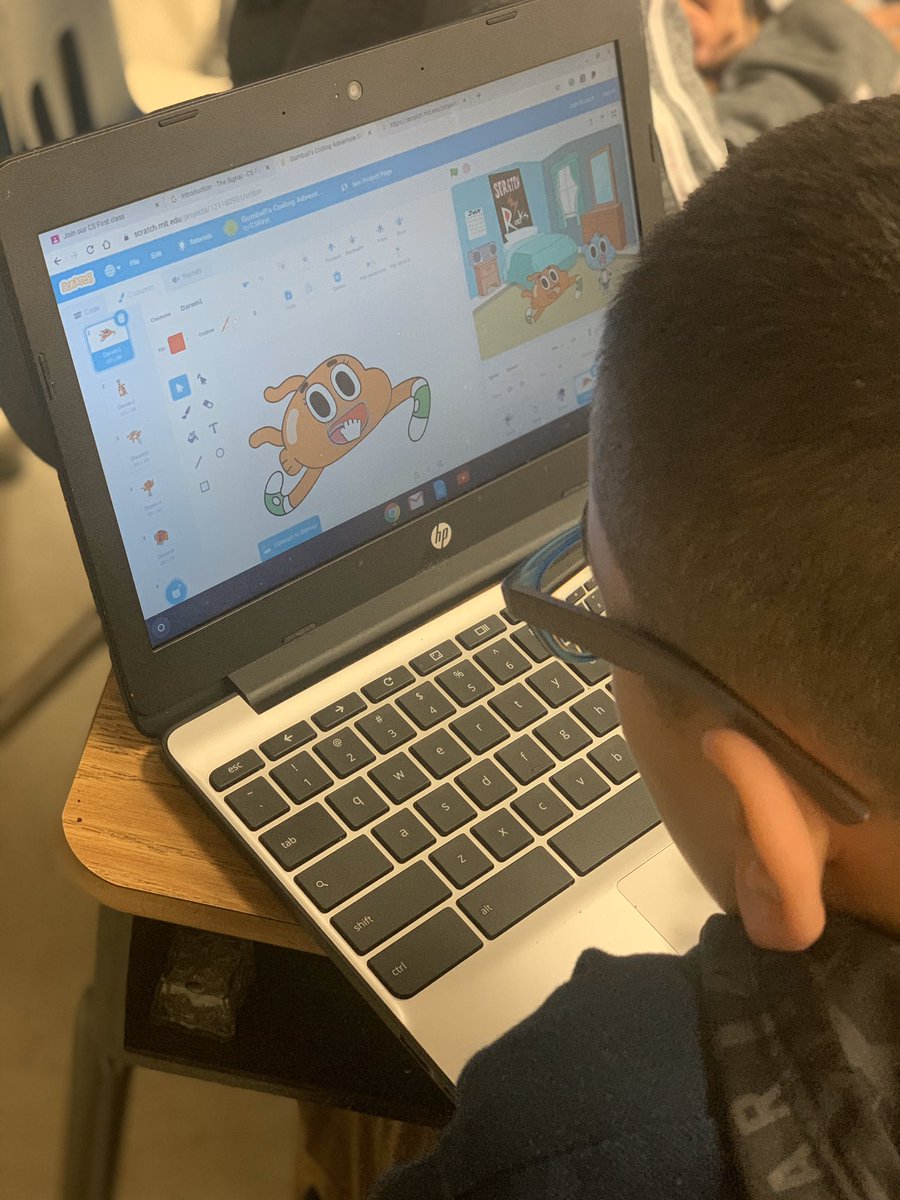 School3Grade3's tweet image. Hour of code in progress! #computerscience #codingday #CSfirstWithGoogle #3rdgrade