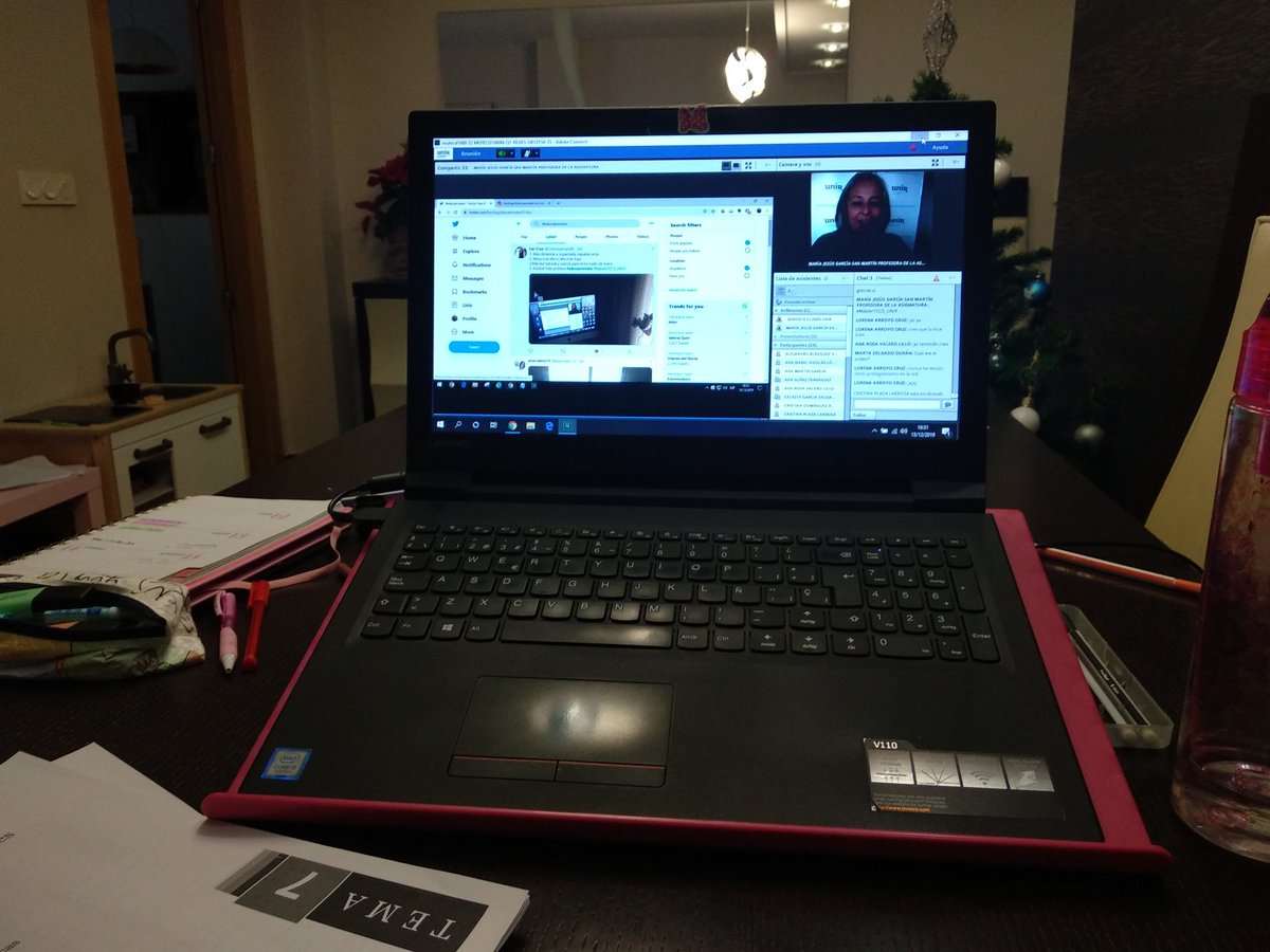 selrr86's tweet photo. #educaenredes mejoras una silla más cómoda, no escuchar la TV de fondo, siempre viene bien una mejor actitud y estar más centrada...#MásterTECD_UNIR https://t.co/pyrxBMrh4Q
