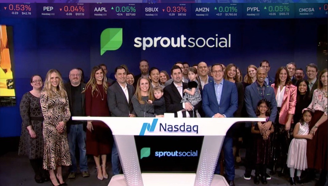 lightbank's tweet image. Extremely proud to be there through the journey so far and to see what @Justyn &amp;amp; team have built from the beginning. Exciting moment for @SproutSocial and the whole Chicago tech community!