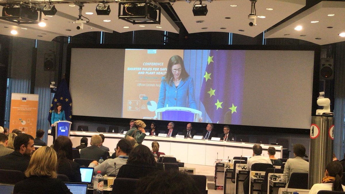 COCERAL_EU's tweet photo. High-level final panel on official controls and global trade 🎙️
All agreed to the importance of digitalisation in import controls, and better relationships/info exchange with third countries for increased consumer trust and international trade facilitation. #FoodPlantsControl https://t.co/fInSH9hS80
