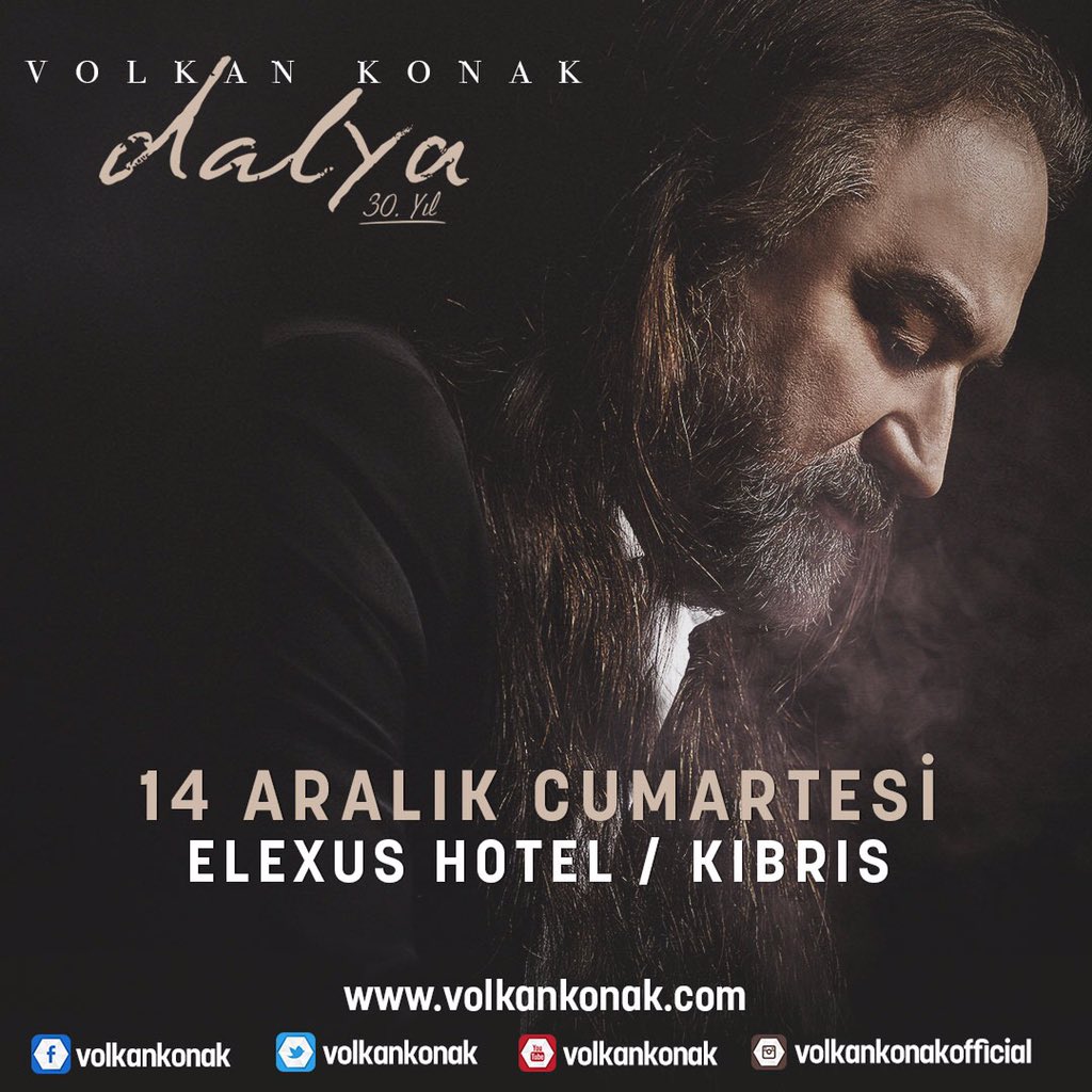 Yarın Kıbrıs’tayız... #kuzeyinoğlu #volkankonak @ElexusHotels