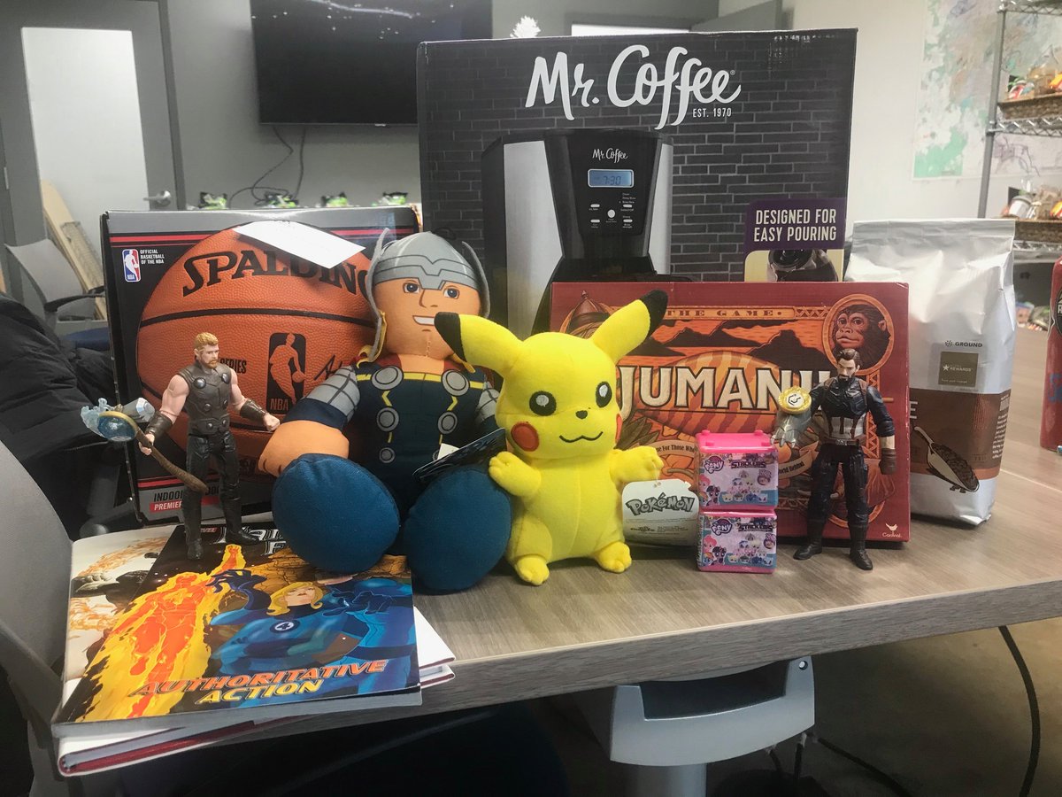 coreroofinginc's tweet photo. A big thanks to Gilmore Insurance Agency for donating some toys to Core's Warren Village Holiday Shop drive. Thanks Chris! https://t.co/P3pZCeElMM