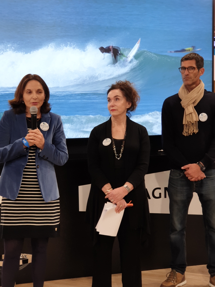 LaTorche2024's tweet photo. [La Torche j'y crois - le projet continue] En service après vente au @NauticParis pour présenter le projet La Torche à long terme ! #LaTorcheJyCroisToujours https://t.co/wArrjEWSj4