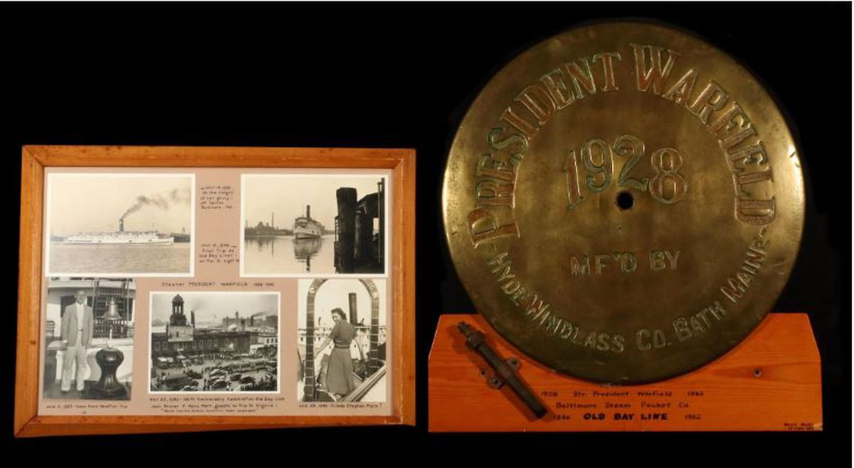 RetroBaltimore's tweet photo. 'The ship that launched a nation’: Iconic piece of nautical Baltimore history to be auctioned off in Missouri https://t.co/75fwpKNbdt https://t.co/DmqNWaJlfC