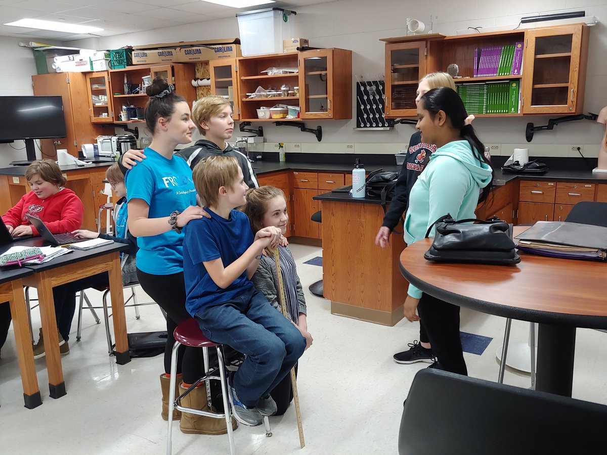 CHUMS_EHouse's tweet photo. It is weather skit planning day for the 8th grades. Always great to see the collaboration, creativity and leadership these students have while creating authentic skits. #eaglessoar https://t.co/qcsMxUJV3E