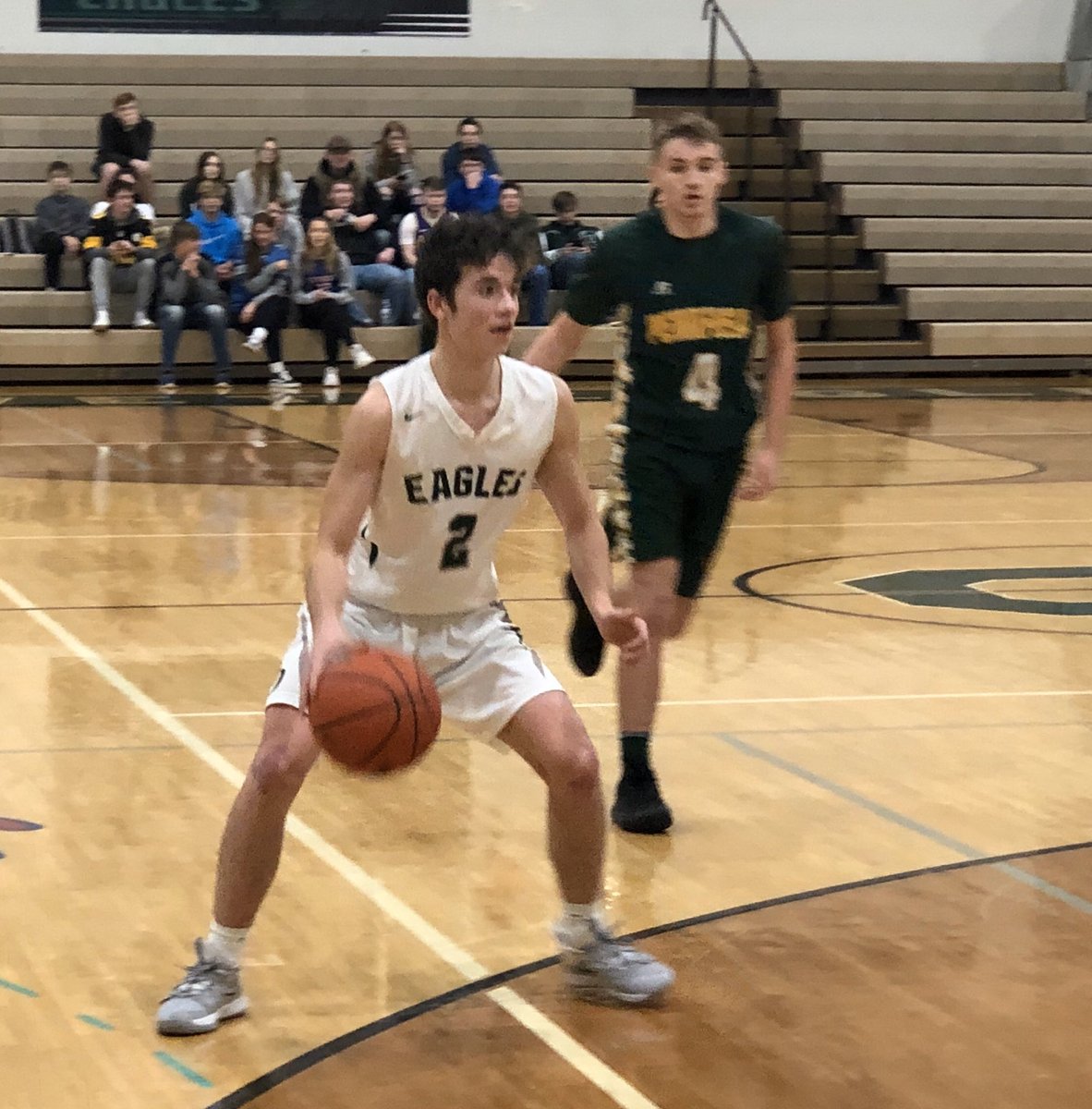 OlivetSports's tweet photo. Good luck to all three OHS boys’ basketball teams tonight! The varsity &amp; JV squads travel to Union City, while the freshmen bus to Laingsburg.  #GoEagles https://t.co/ffWznoQJEh