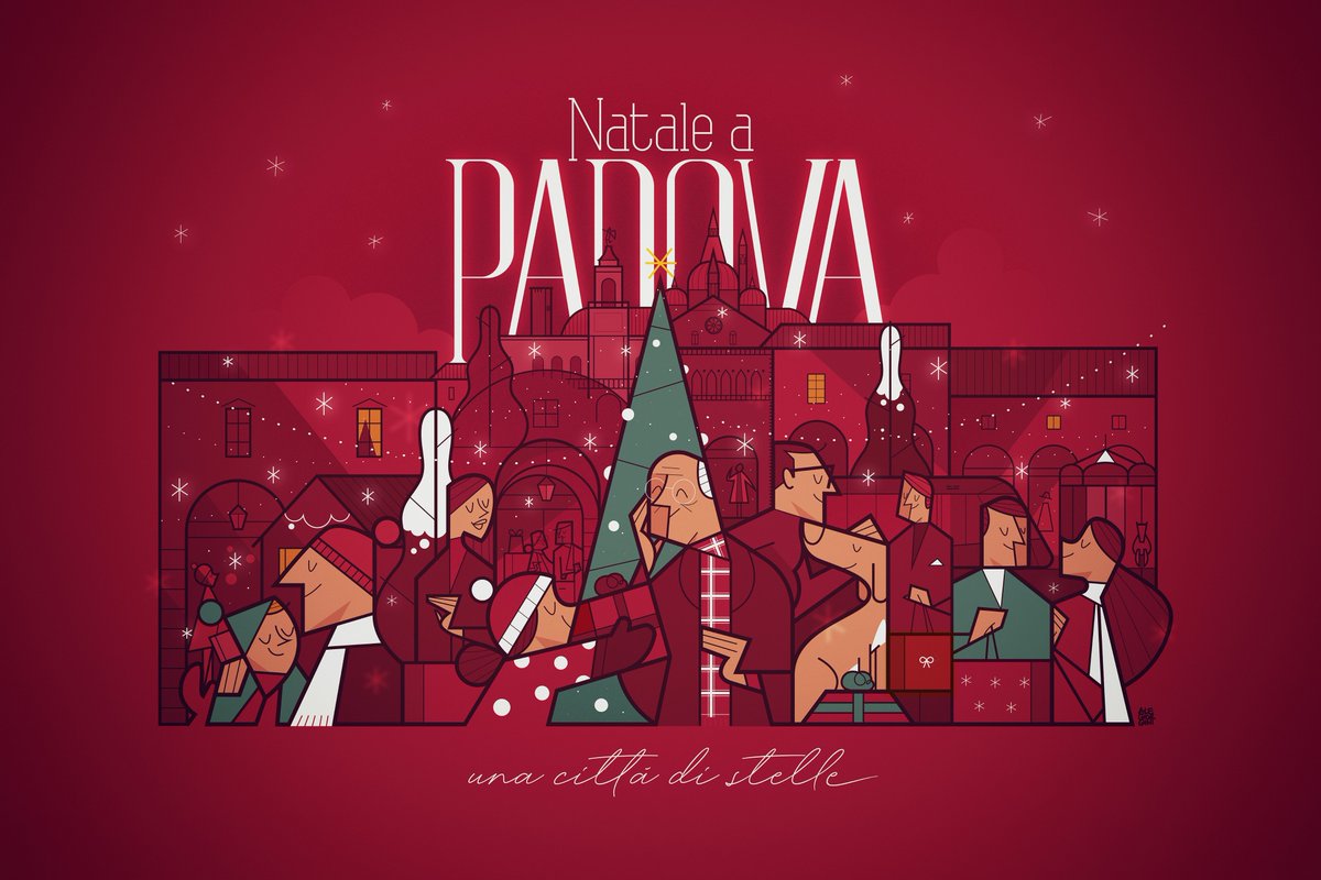 comunepadova's tweet photo. ✨ Natale a #Padova - una città di stelle ✨
Continuano in centro e nei quartieri le iniziative per grandi e piccoli: mercatini, mostre, musei gratuiti e altre proposte, a cui si aggiungono ogni giorno concerti, spettacoli e altri eventi 
➡️ https://t.co/q3GNSSvG7E #NataleaPadova https://t.co/YtuuN1PU1Y