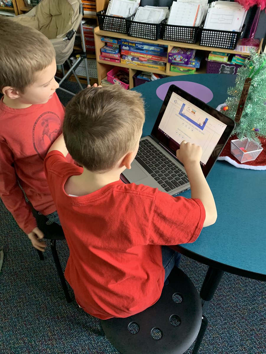 Our 1st graders are enjoying a digital breakout! #GCPride #breakoutedu
