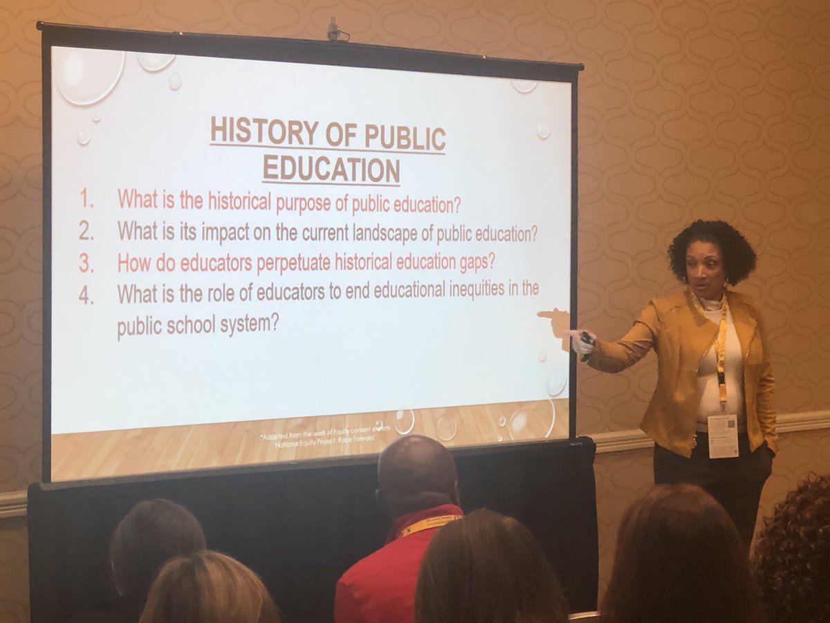 What do we need to do to interrupt the system in order to close the gaps? #equity #toughconversations  #AVIDNC19
