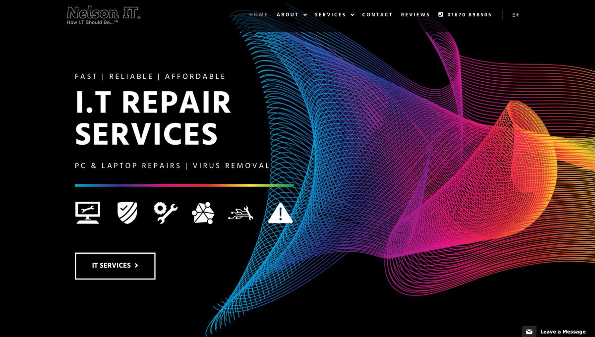 Granting your #brandidentity a new lease of life is a great way to reengage your audience! - Applying the finishing touches to our latest 'screensaver' inspired website for Nelson IT®... A fantastic way to end to the week!🖖

More from digital_milkshake™ digitalmilkshake.co.uk