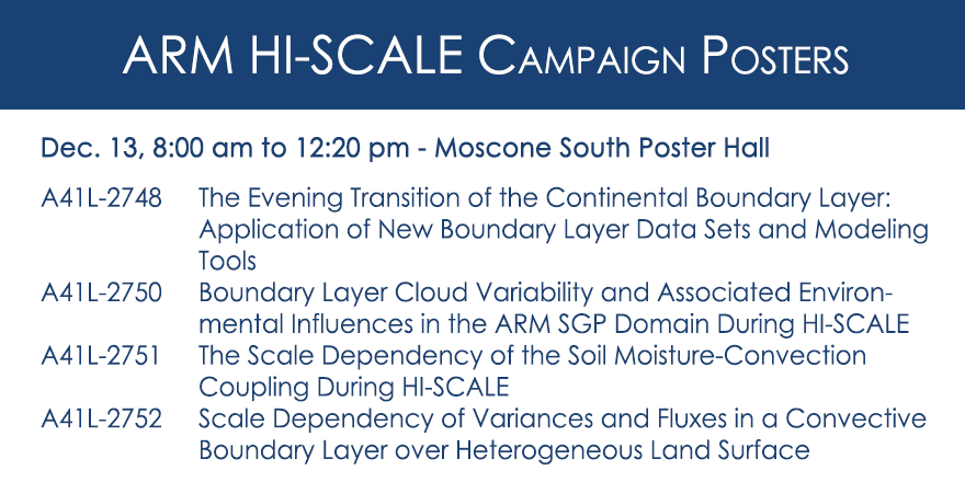 armnewsteam's tweet photo. In 2016, #ARM conducted the HI-SCALE campaign around its Southern Great Plains atmospheric observatory; airborne and ground-based data from #HISCALE are providing a closer look at the life cycle of shallow convective clouds | #ARMAGU #AGU19 #AGU100 | https://t.co/aXWYIuaPKT https://t.co/r7WuZ7d5PQ