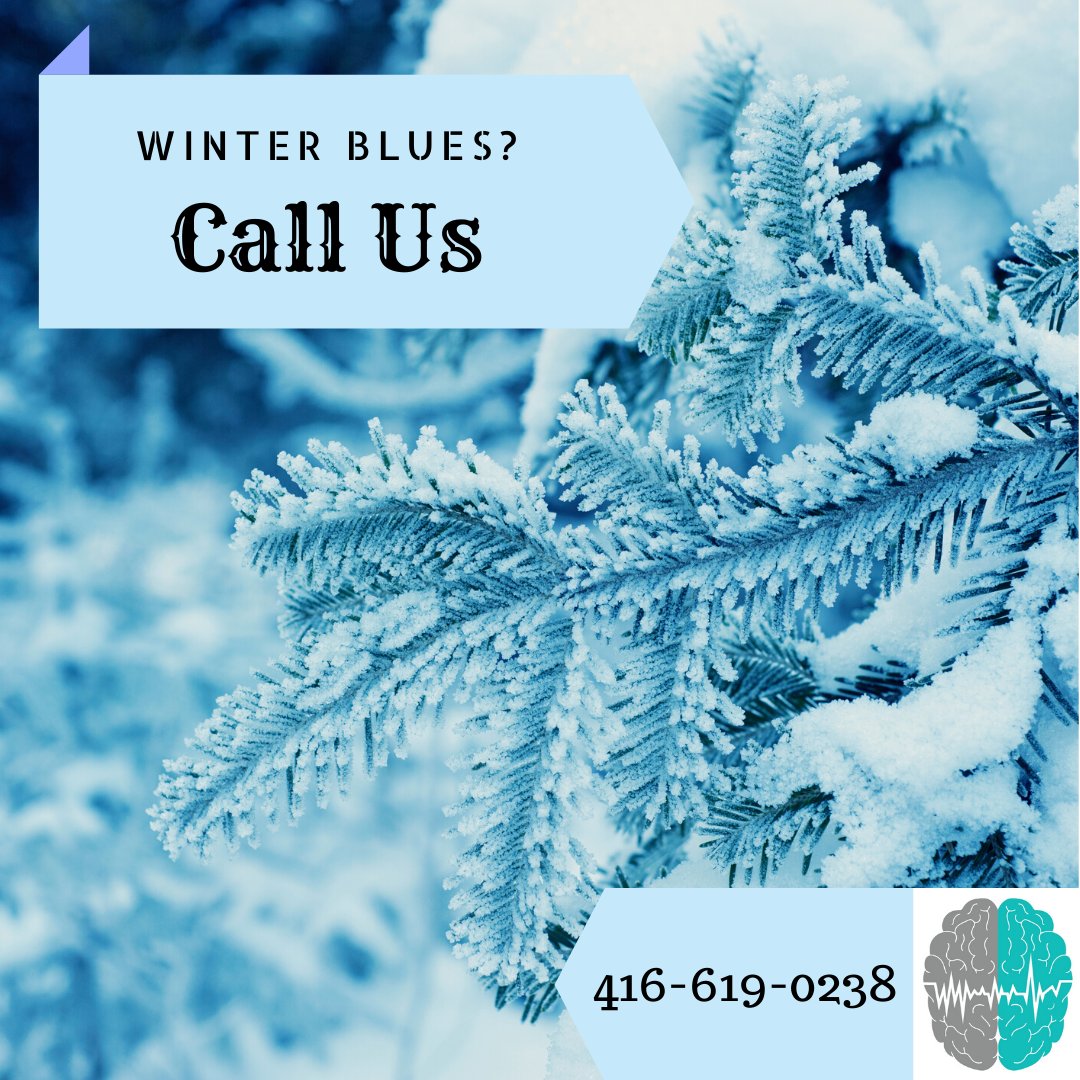 Is the cold weather getting you down? ❄️ Don't worry, you're not alone. Call the Toronto Neurofeedback &amp; Psychotherapy Centre today and get the help that YOU deserve.