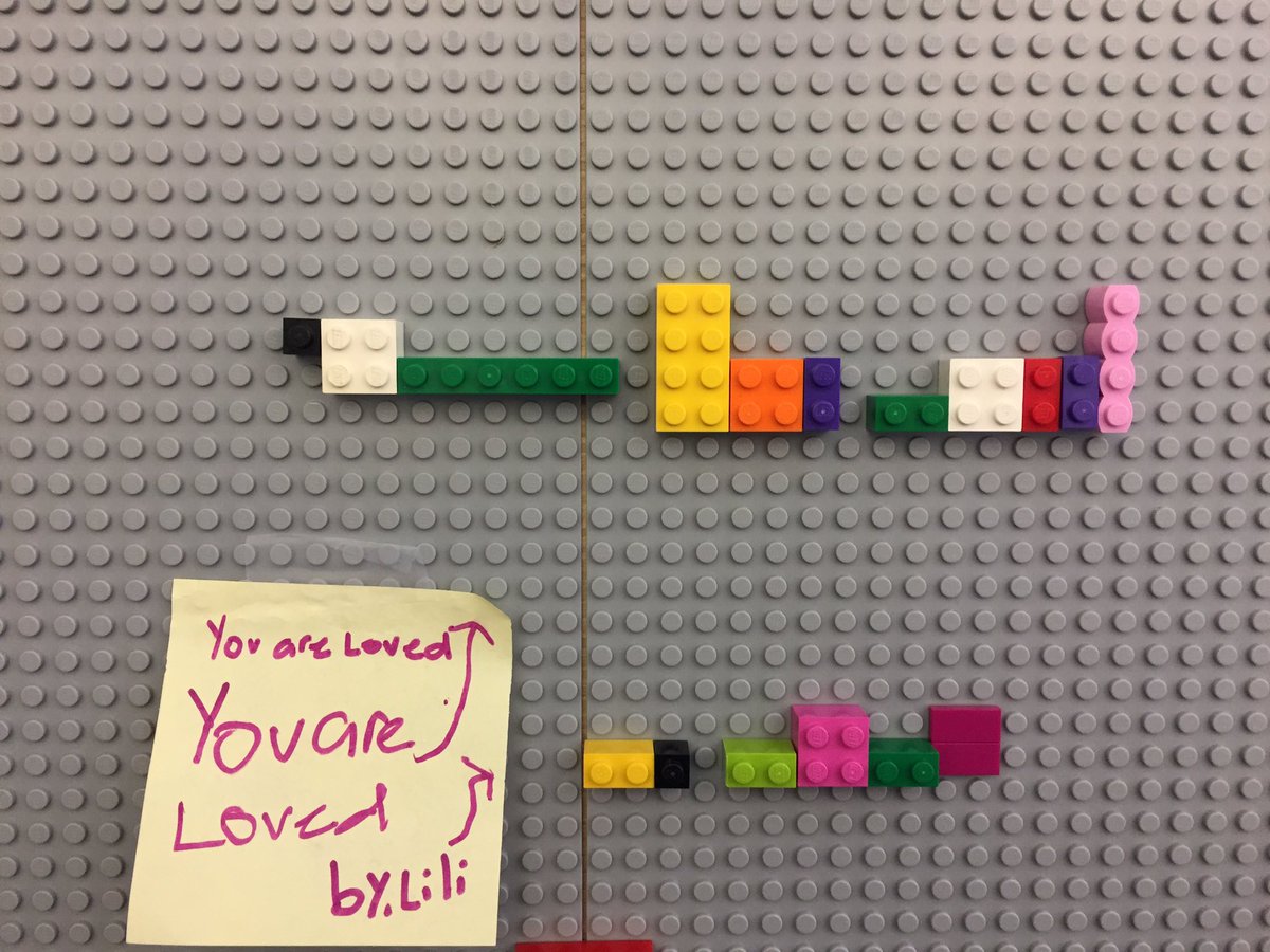 WilshireLibrary's tweet image. The LEGO wall is filling up with coded names &amp;amp; messages of kindness! #MonthOfCode #HourOfCode #unplugged @WilshireES #CSEdWeek2019