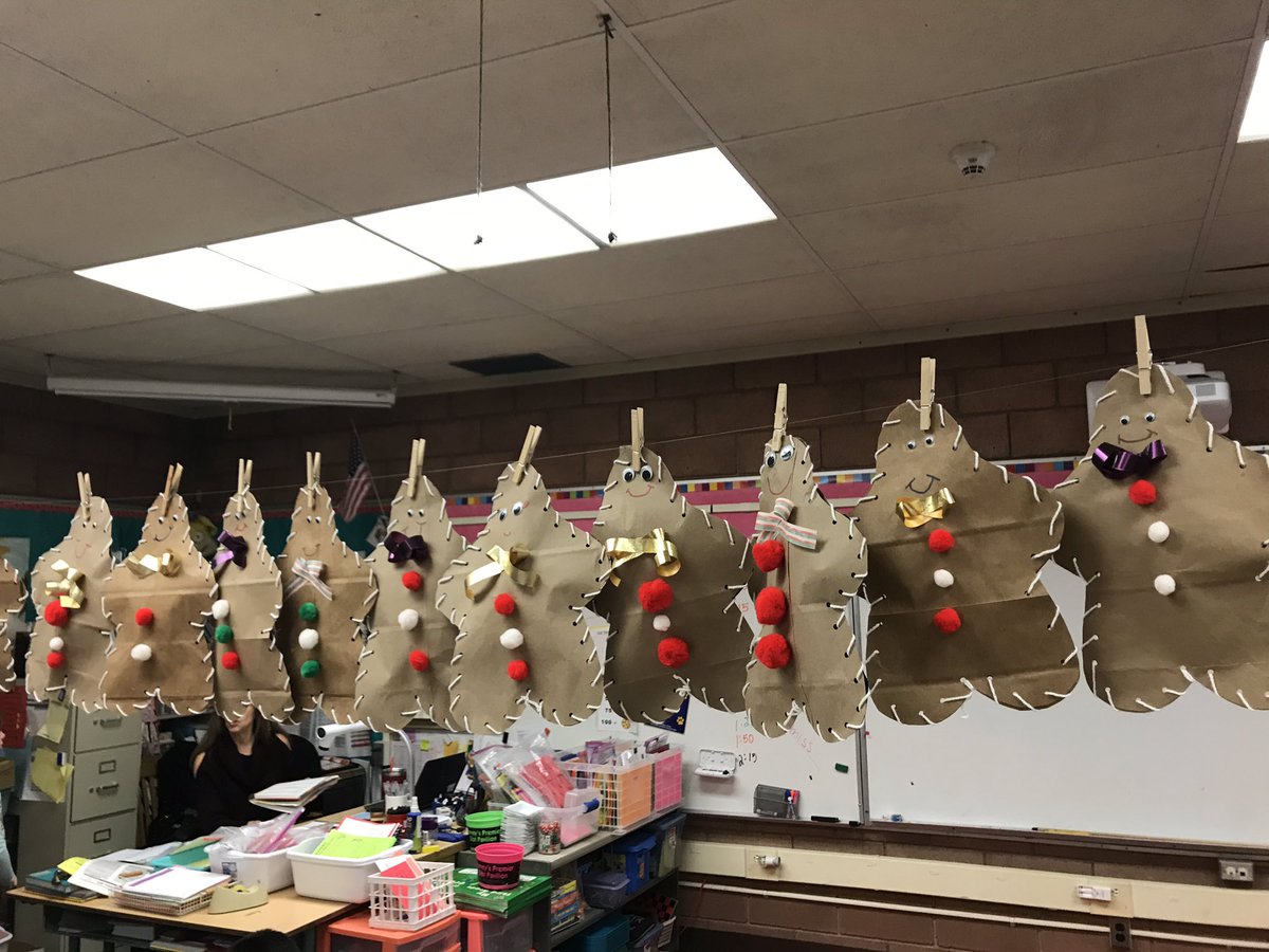 Winter artwork is decorating all of our classrooms! #ayersrocks #teammdusd #artinschools